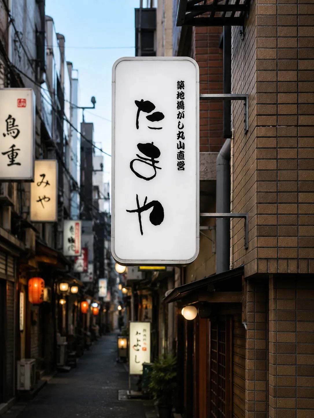たまやの看板・サインの施工写真 1